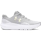 Under Armour Ua GGS Surge 4 Laufschuhe, Halo Gray White Iridescent, 35.5 EU