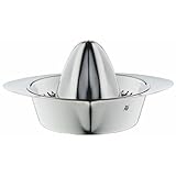 WMF Gourmet Zitronenpresse Edelstahl 9cm, Zitruspresse Edelstahl manuell, Cromargan Edelstahl...