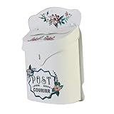 Vintage Briefkasten Aus Schmiedeeisen Für Den Außenbereich Großes Fassungsvermögen Wetterfest...