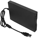 Alipis Externes USB Diskettenlaufwerk 3,5 Zoll für Laptop Desktoppc USB 2.0 Schnittstelle Plug and...