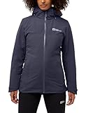 Jack Wolfskin Damen Hunberg 3in1 Jkt W, Graphite, L EU