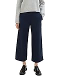 TOM TAILOR Denim Damen High Waist Culotte Hose, 10668 - Sky Captain Blue, L