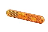 HELLA - Seitenmarkierungsleuchte - LED - 12V - Anbau/geklebt - Lichtscheibenfarbe: gelb -...