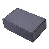 HOODANCOS 2 Stück EVA Yoga Block Schwarz Leichter Geruchsneutraler Fitness und Block mit Hoher...