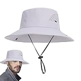 Anglerhüte | UPF50+ Schattenhüte für Männer, faltbares Accessoire mit elastischer Kordel für...