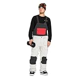 Volcom Roan Bib Schneehose für Herren, Stone S5, XXL