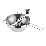 Cabilock Edelstahl Passiergerät mit Scheiben zum Manuellen Pürieren und Mahlen Rostfrei...