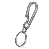 Titan Karabiner Schlüsselanhänger,Tragbar Schlüssel Karabiner mit Flaschenöffner,Titan...
