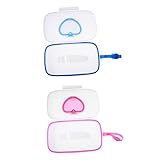 VALICLUD 2 Stück Praktische Feuchttücher Box aus Ökologischem PP Material mit Silikondichtung...