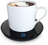 GARMEE Elektrischer Kaffeewärmer kaffetasse warmhaltend - Smart Schreibtisch Tassenwärmer mit 2...
