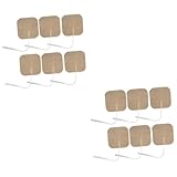 BUGUUYO 16 Stk Elektroden-massagepflaster Selbstklebende Pads Professionelle Elektrodenpads...