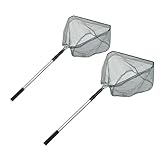 Kescher Angeln Angelkescher 126cm Karpfenkescher 3 Teilig Teleskopierbar, Faltbares,...