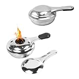 Dulynva 2 Stück Spiritusbrenner Tragbarer Spirituskocher Mini Alkoholkocher Brennpastenbehälter...