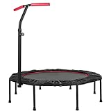 LIFERUN Fitness Trampoline Klappbar,Ø128cm Mini Trampolin Indoor/Outdoor,Leise...