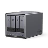 UGREEN NASync DXP4800 Plus 4-Bay Desktop NAS, Intel Pentium Gold 8505 5-Core CPU, 8GB DDR5 RAM, 128G...