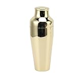 Barkeeper Cocktail Shaker Edelstahl französischer Stil für Mixgetränkepartys (Golden)