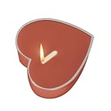 Romance Glow Candles – Mini-Herzlichter, Botanische Duftformel, Sauber Brennendes Dekoratives...