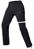 Cycorld Wanderhose Damen Trekkinghose, Atmungsaktiv Zip Off Damen Outdoorhose Abnehmbar Outdoor...