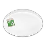 BRILONER - LED Deckenleuchte Effizienzklasse A, neutralweiße Lichtfarbe, 8W, 1700lm, 50.000h Licht,...