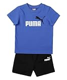 PUMA Unisex Kinder Minicats T-Shirt und Shorts Jogginganzug, Royal Sapphire, 80