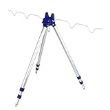 Teleskop-Angelrute Stativ, 3 Abschnitt Angelrutenhalter Angelrute Pole Halter Rutenhalter...