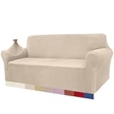 Granbest High Stretch Sofabezug Moderne Sofaüberwurf Jacquard Elastische Sofahusse für Wohnzimmer...