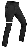 Wespornow Damen-Zip-Off-Wanderhose-Trekkinghose Atmungsaktiv Schnell Trockend Outdoorhose Abnehmbar...
