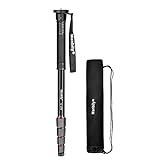 Manbily 165cm Kamera-Einbeinstativ 5 Abschnitte Aluminium Reise-Einbeinstativ für Canon Nikon Sony...