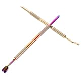 TOYANDONA Nagelhautschieber aus Edelstahl 2 Stück Maniküre und Pediküre Nagelhautentferner für...