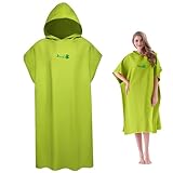 ggtuyt Strandtücher Surf Poncho 43x35 '' Wechselner Poncho Winddicht ＆ Schnell trocken...