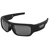 Asixxsix 4K-Full-HD-Kamerabrille, Smart-Brille mit Fotokamera, Videorecorder, 90°-Winkel,...