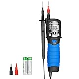 AIOMEST Spannungsprüfer Zweipolig, Digital Multimeter AI-38C Durchgangsprüfer 6000 Counts Messung...