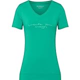 ENERGETICS Damen Gapela 4 T-Shirt, Green Aqua, 38
