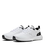 PUMA Herren Fusion Plus SL Golfschuh, White Black, 44 EU