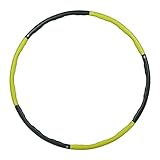 Relaxdays Hula Hoop Reifen, 98cm Ø, Fitnessreifen für Erwachsene, 1,2kg, zum Abnehmen,...