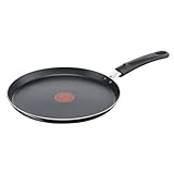 Tefal Easy Cook & Clean Crêpe-Pfanne 25 cm, Pancake Pfanne antihaftbeschichtet, Thermo-Signal bei...