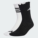 adidas Unisex-Socken für Erwachsene, leuchtende Socken, 2 Paar, Größe 4,5–5,5