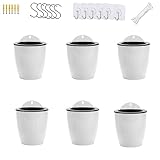 ORIMERC 6er-Set Selbstwässernder Blumentopf Wand hängende Selbstbewässerungstöpfe Küche...