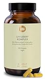 SUNDAY NATURAL® Mariendistel Artischocke Löwenzahn Komplex - 180 vegane Kapseln hochdosiert...