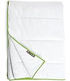 BLACKROLL® Recovery Blanket, atmungsaktive Schlafdecke 135 x 200 cm, vegane Ganzjahresdecke für...