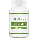 L-Histidin Kapseln - 60 Kapseln à 580mg - Zutat je Kapsel 480mg L-Histidin HCI