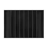 DEPOZA Besteck-Organizer aus Silikon, erweiterbar, 9,9–56,9 cm breit, 37,8 cm tief, 4,8 cm hoch,...