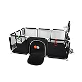 Laufgitter für Babys, großer Laufstall für Kinder, für Wohnung, drinnen und draußen, mit 4...