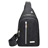 Kleine Schultertaschen für Damen, Crossbody-Tasche für Damen und Herren, Wandertasche, Bakpack mit...