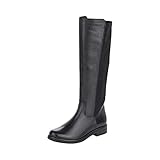 Remonte Damen D8371 Kniehohe Stiefel, Schwarz Schwarz Schwarz 01, 36 EU