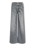 only carmakoma Mädchen Kogcomet Wide Leg DNM Mat624 Noos Weite Jeans, Medium Grey Denim, 158 EU