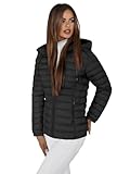 OZONEE Damen Übergangsjacke Regenjacke Jacke Übergang Jacken Herbst Bomberjacke Stehkragen Kapuze...