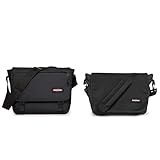 EASTPAK Delegate + Umhängetasche, 27 L - Black (Schwarz) & JR Umhängetasche, 27 L - Black...