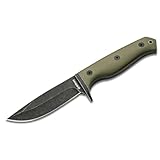 Magnum BÖKER Bushcraft Drop - Profi Outdoor Messer mit feststehender Klinge 440A - robustes...