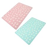 iplusmile 2 Stück rutschfeste und Futtermatten aus Pp Eva Material Welpen und Katzen...